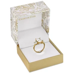 Deals ⭐ Charter Club 👩 Women's Printed Jacquard Pull-On Wide-Leg Cropped Pants, Created For Macy's Classic Black 🌟