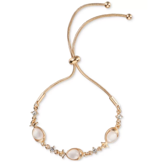 Flash Sale ๐ Charter Club Gold-Tone Red Heart Stretch Bracelet, Created For Macy's ๐