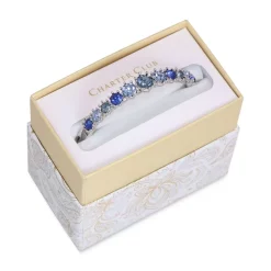 Best Sale 🌟 Charter Club Fine Silver Plate Cubic Zirconia 2-Stone Ring, Created For Macy's ✨