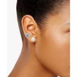 Top 10 ๐ Charter Club Gold-Tone Crystal & Pear-Shape Imitation Pearl Lariat Necklace & Drop Earrings Set, Created For Macy's Navy ๐