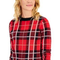 Discount 🛒 Charter Club 👩 Women's Cotton Marleen Printed Top, Created For Macy's Wild Meadow Combo 👏