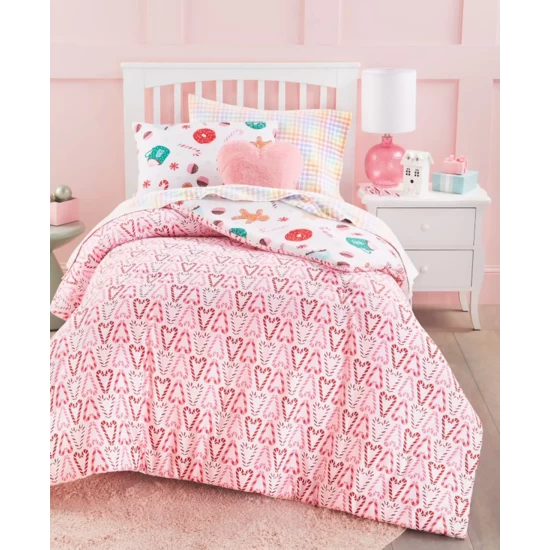 New 🔔 Charter Club Kids Sugar & Spice Reversible 2-Pc. Comforter Set, Twin, Created For Macy's Sugar And Spice ✔️ - Image 8