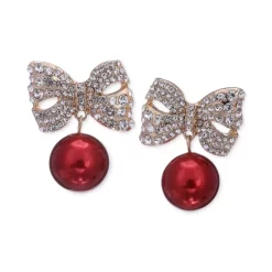 Promo ๐ Charter Club Gold-Tone Multicolor Mixed Stone Double Cluster Drop Earrings, Created For Macy's ๐คฉ