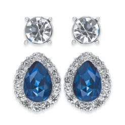 Cheap ✨ Charter Club 2-Pc. Set Crystal & Stone Earrings, Created For Macy's Montana 🛒