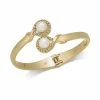 Brand new 😉 Charter Club Imitation Pearl & Pavé Bypass Hinged Bangle Bracelet, Created For Macy's Gold/white Pearl 🥰