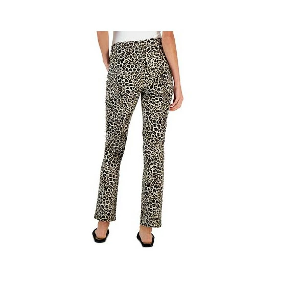 Cheapest ⌛ Charter Club Lexington Tummy-Control Printed 👖 Jeans, Created For Macy's Creme Stone ⌛ - Image 2