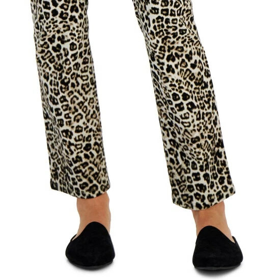 Cheapest ⌛ Charter Club Lexington Tummy-Control Printed 👖 Jeans, Created For Macy's Creme Stone ⌛ - Image 4