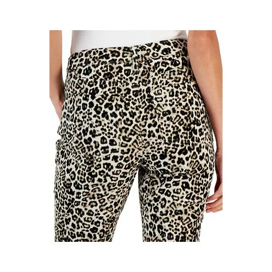 Cheapest ⌛ Charter Club Lexington Tummy-Control Printed 👖 Jeans, Created For Macy's Creme Stone ⌛ - Image 5