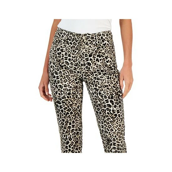 Cheapest ⌛ Charter Club Lexington Tummy-Control Printed 👖 Jeans, Created For Macy's Creme Stone ⌛ - Image 7
