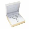 Cheapest ❤️ Charter Club Silver-Tone Crystal Pendant Y-Necklace & Stud Earrings Boxed Set, 17 + 2 Extender, Created For Macy's 🔔