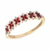 Best reviews of 🔥 Charter Club Gold-Tone Mixed Stone Flower Bangle Bracelet, Created For Macy's Red ✨