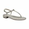 Coupon ⌛ Charter Club Carinna Flat 🩴 Sandals, Created For Macy's Platino ✔️