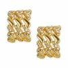 New ✔️ Charter Club Gold-Tone Small Pavé Triple-Row C-Hoop Earrings, 0.55, Created For Macy's 💯