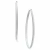 Wholesale 😉 Charter Club Silver-Tone Twist Hoop Earrings 🔔