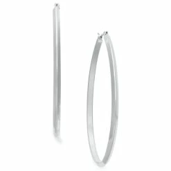 Wholesale ๐ Charter Club Silver-Tone Twist Hoop Earrings ๐