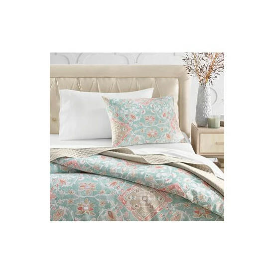 Hot Sale 🎉 Charter Club Terra Mesa 3-Pc. Duvet Cover Set, King, Created For Macy's Turquoise/aqua 😉 - Image 5