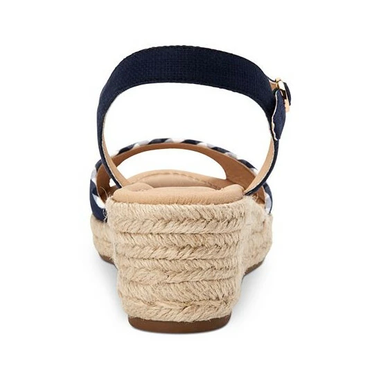 Discount 🌟 Charter Club Luchia Platform Wedge 🩴 Sandals, Created For Macy's Navy 😍 - Image 3