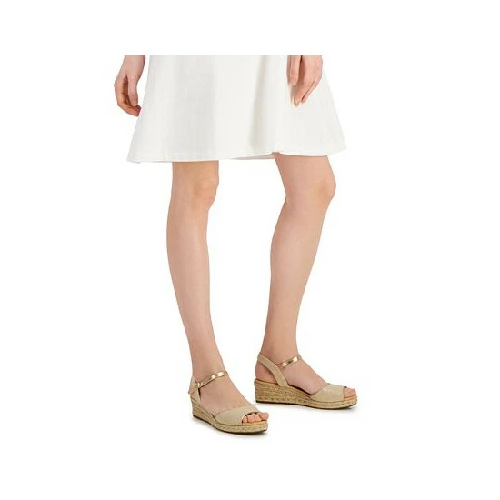 Discount 🌟 Charter Club Luchia Platform Wedge 🩴 Sandals, Created For Macy's Navy 😍 - Image 6