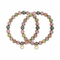 Cheap 🛒 Charter Club Gold-Tone 2-Pc. Set Color Imitation Pearl Stretch Bracelets, Created For Macy's Multi 👏