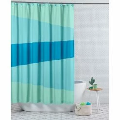 Top 10 🌟 Charter Club Kids Colorblock Shower Curtain, 72 X 72, Created For Macy's Turquoise 🎁