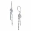 Cheap 🧨 Charter Club Silver-Tone Knotted Chain Drop Earrings, Created For Macy's 💯