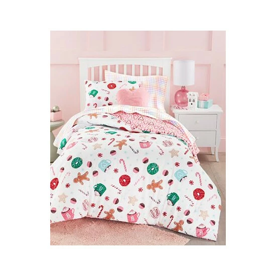 New 🔔 Charter Club Kids Sugar & Spice Reversible 2-Pc. Comforter Set, Twin, Created For Macy's Sugar And Spice ✔️ - Image 6
