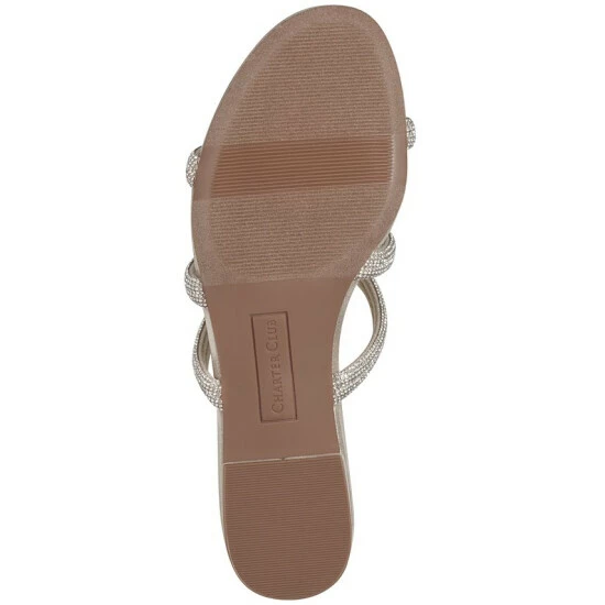 Coupon ✨ Charter Club Sunnyy Evening 🩴 Sandals, Created For Macy's Champagne ⌛ - Image 5