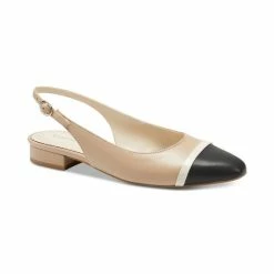 Wholesale 😀 Charter Club Avril Slingback Flats, Created For Macy's Nude/black 🎁
