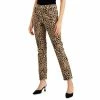 Hot Sale ⌛ Charter Club Petite Lexington Leopard-Print Velveteen Pants, Created For Macy's Sendona Dust 🎉