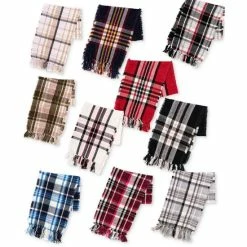 Deals 😀 Charter Club Plaid Scarf Collection, Created For Macy's Red 🔔