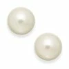 Best reviews of 😍 Charter Club Silver-Tone Imitation Pearl (10mm) Stud Earrings, Created For Macy's Gold 👍