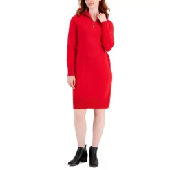 Best deal 👍 Charter Club Pima Cotton Long-Sleeve Top, Created For Macy's Carriage Red 🎉