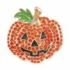 Budget 😉 Charter Club Gold-Tone Color Pavé Pumpkin Pin, Created For Macy's Orange 😍