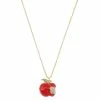 Buy ✔️ Charter Club Gold-Tone Pavé Crystal Apple Bite 36 Pendant Necklace, Created For Macy's 🎉
