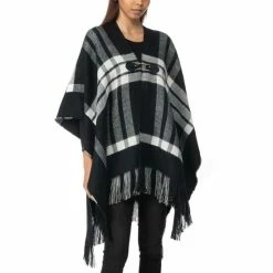 Best reviews of ✨ Charter Club 👩 Women's Plaid Toggle Poncho Topper, Created For Macy's Wine 🔥