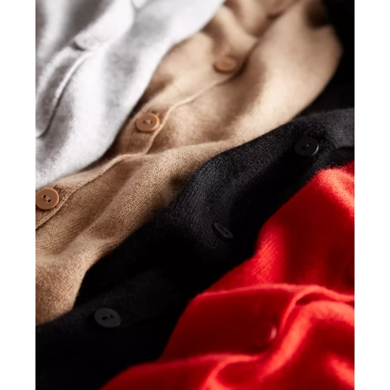 Coupon 🔥 Charter Club Fox-Print Sweater, Created For Macy's Warm Camel Heather Combo ✨ - Image 3