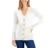 Hot Sale ✔️ Charter Club 👩 Women's Pearl Cashmere Cardigan, Created For Macy's Calypso Red 💯