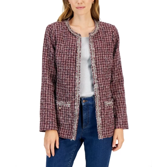 Buy ✨ Charter Club Colorblocked Cardigan, Created For Macy's Honey Glaze 🌟