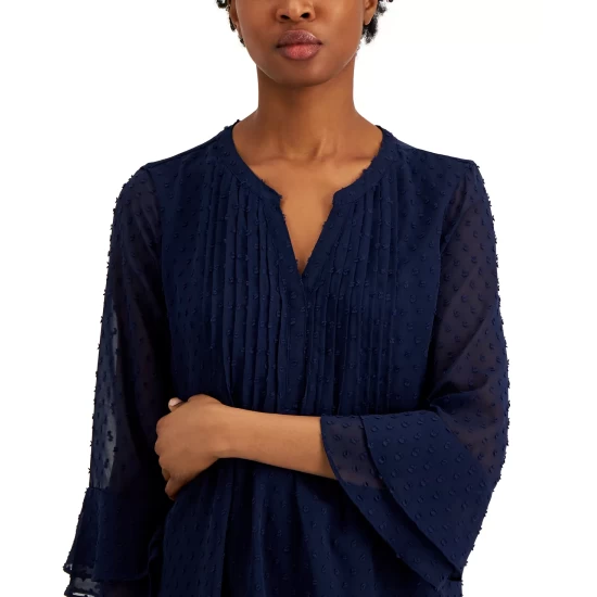 Wholesale 👍 Charter Club Leopard-Print Denim Jacket, Created For Macy's Creme Stone ✔️ - Image 2