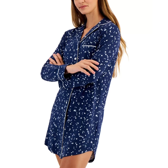 Cheapest 🌟 Charter Club Sueded Super Soft Knit Sleepshirt Nightgown, Created For Macy's 🍬 Candy Red 🤩 - Image 5