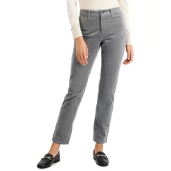 Cheap ✨ Charter Club Lexington Tummy-Control Plaid Straight-Leg 👖 Jeans, Created For Macy's Ravishing Red 🤩