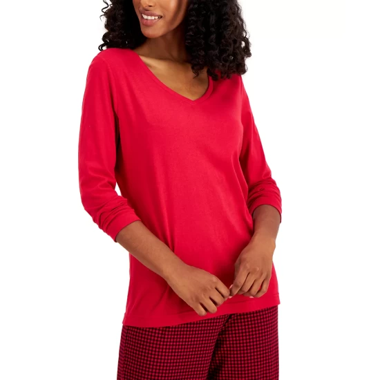 Budget 🌟 Charter Club Cotton Pajama Set, Created For Macy's Grey Reindeer 🤩 - Image 4