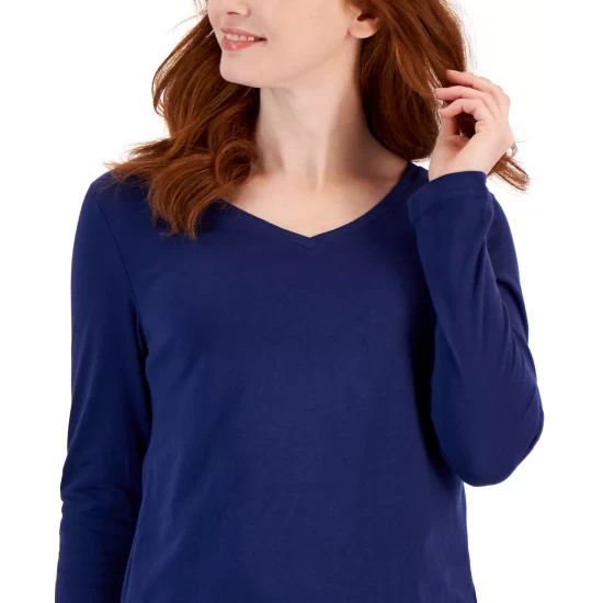 Budget 🌟 Charter Club Cotton Pajama Set, Created For Macy's Grey Reindeer 🤩 - Image 8