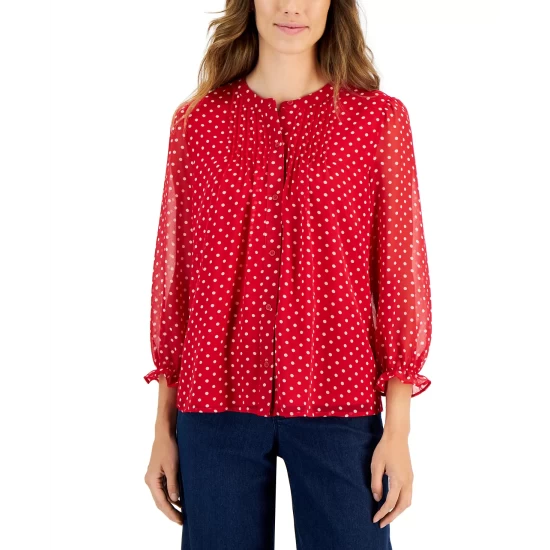 Cheapest 🌟 Charter Club Sueded Super Soft Knit Sleepshirt Nightgown, Created For Macy's 🍬 Candy Red 🤩