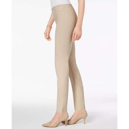 Outlet 🔥 Charter Club Tummy Control Ankle Pants, Created For Macy's Deep Black 🎉 - Image 4