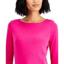 Cheapest 🛒 Charter Club 👩 Women's Butter Soft Sleepshirt, Created For Macy's 🍬 Candy Red Stripe 😍