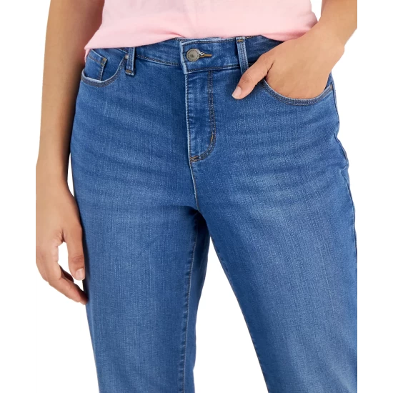 Wholesale 💯 Charter Club 👩 Women's Lexington Tummy Control Straight-Leg 👖 Jeans, Created For Macy's Bright White 🎁 - Image 21