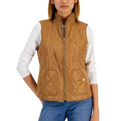 Cheap ❤️ Charter Club 👩 Women's Floral-Print Linen Tunic, Created For Macy's Bright White 💯