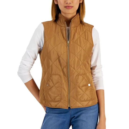 Cheap ❤️ Charter Club 👩 Women's Floral-Print Linen Tunic, Created For Macy's Bright White 💯