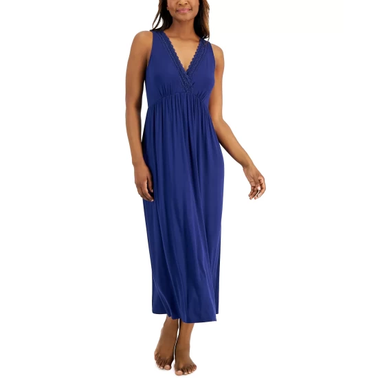 Outlet 🔥 Charter Club Printed Pintuck Ruffled-Sleeve Top, Created For Macy's Cloud Combo 👍